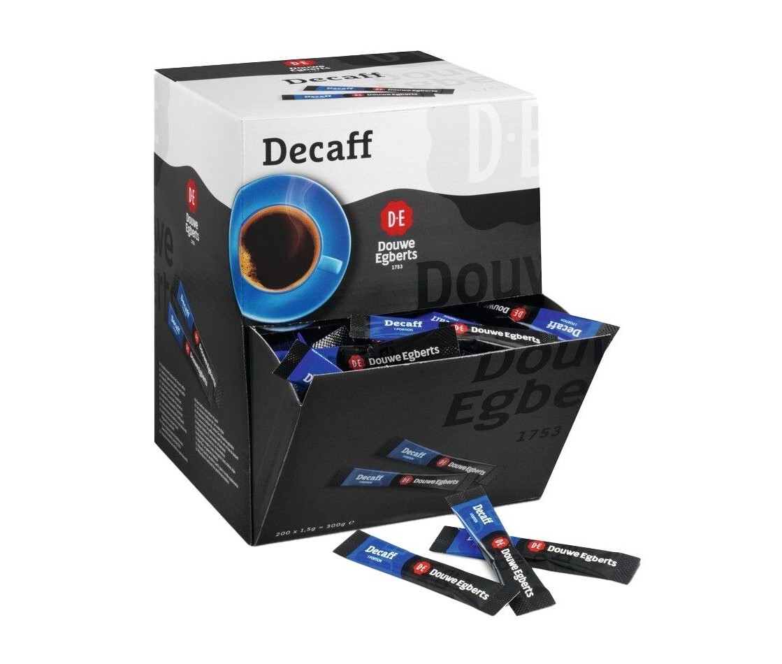 D.E. Oploskoffie Decaff Sticks 200st